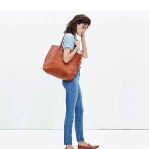 Madewell Leather Transport Tote